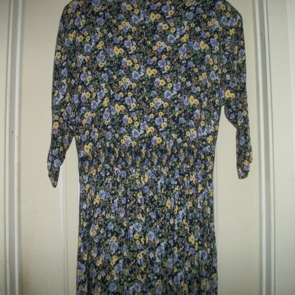 VINT COTTAGECORE STEAMPUNK FOLKLORE DRESS 12 - Picture 5 of 6